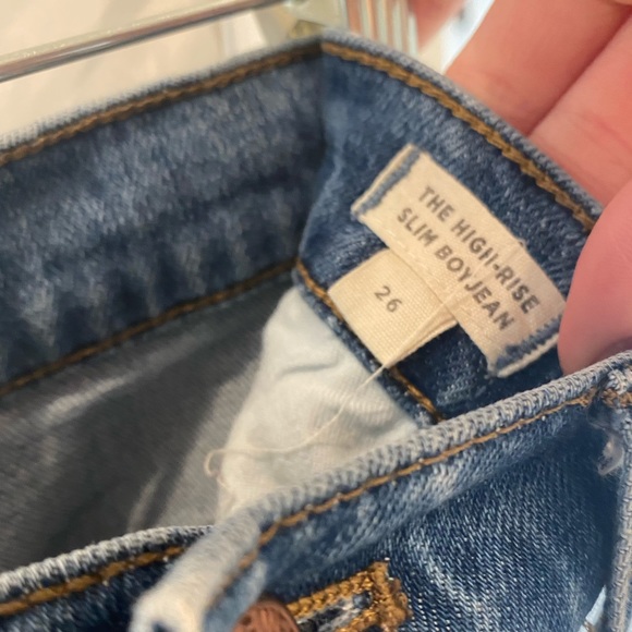 MADEWELL JEANS WITH STRIPE!! - Picture 7 of 8